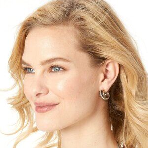 💗Brighton "Neptunes Ring Hoop" Earrings New-Tags, Brighton Bag